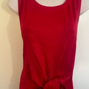 NWOT JCPenney Red Floor length gown. Liz Claiborne size XLarge.